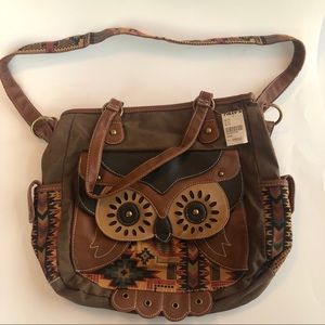 Tilly’s NWT Owl Purse tribal design ~ never used